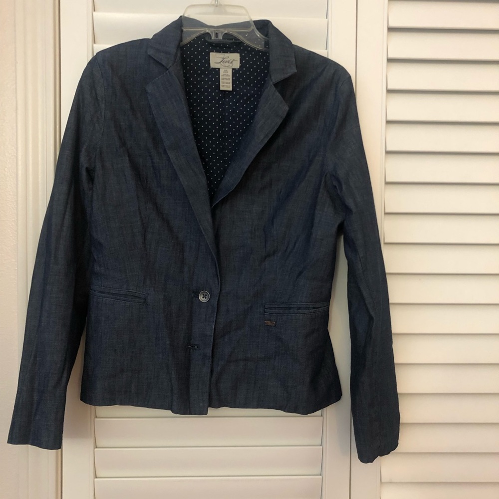Levi’s, semi formal, jean blazer, size small